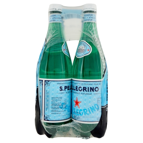 S.PELLEGRINO, Acqua Minerale Naturale Frizzante 1L x 6
