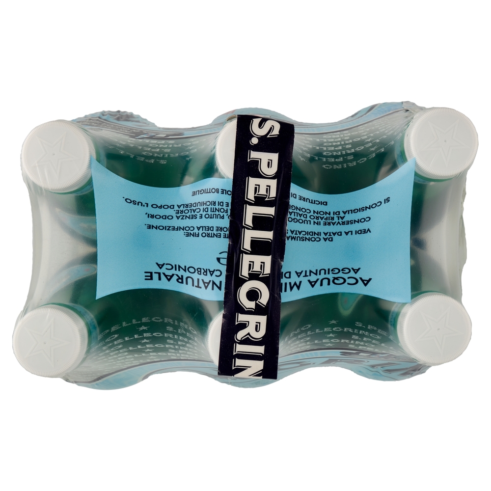 S.PELLEGRINO, Acqua Minerale Naturale Frizzante 1L x 6