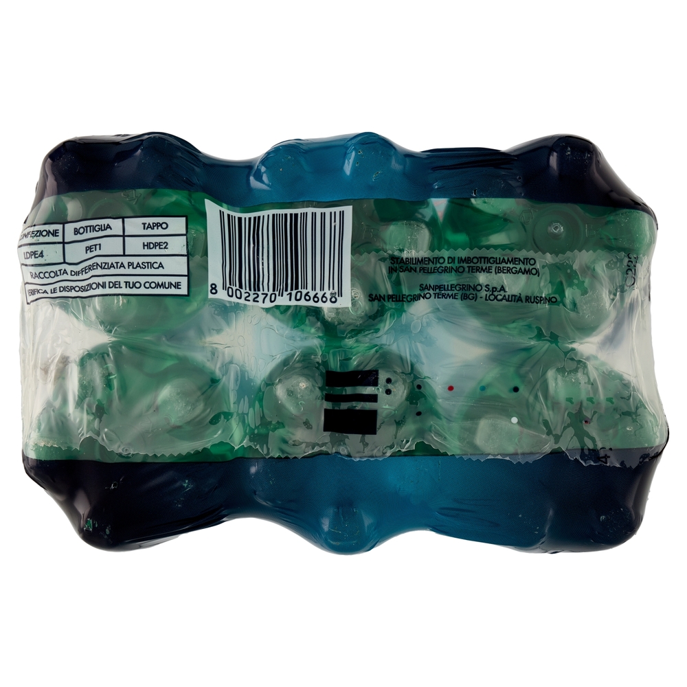 S.PELLEGRINO, Acqua Minerale Naturale Frizzante 1L x 6