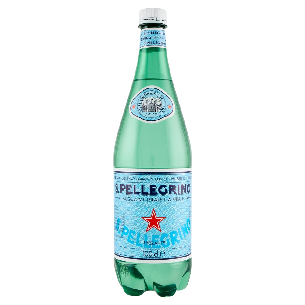 S.PELLEGRINO, Acqua Minerale Naturale Frizzante 1 L