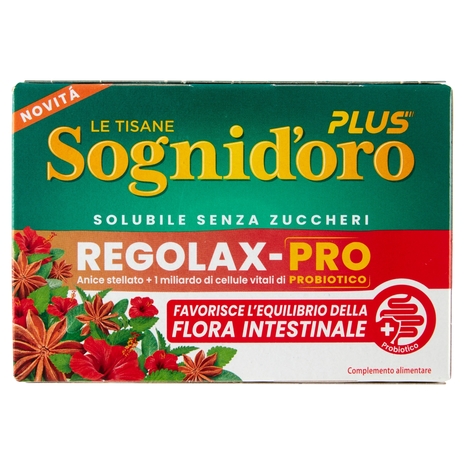 Sognid'oro Plus le Tisane Regolax-Pro Bustine 14 x 4 g