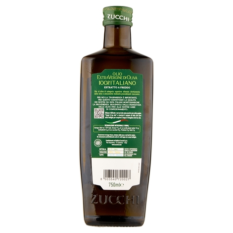 Zucchi 100% Italiano Olio Extra Vergine di Oliva 750 ml