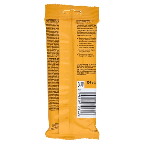 Pedigree Dentastix Snack per igiene orale Cane Grande 4 Pezzi 154 g