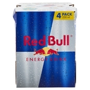 Red Bull Energy Drink, 250 ml (4 Lattine)