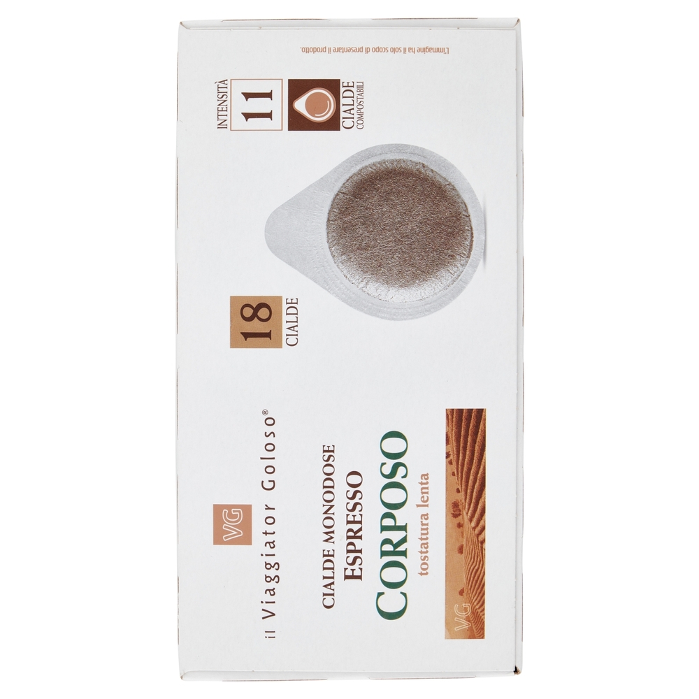 18 Cialde Monodose Espresso Corposo Il Viaggiator Goloso