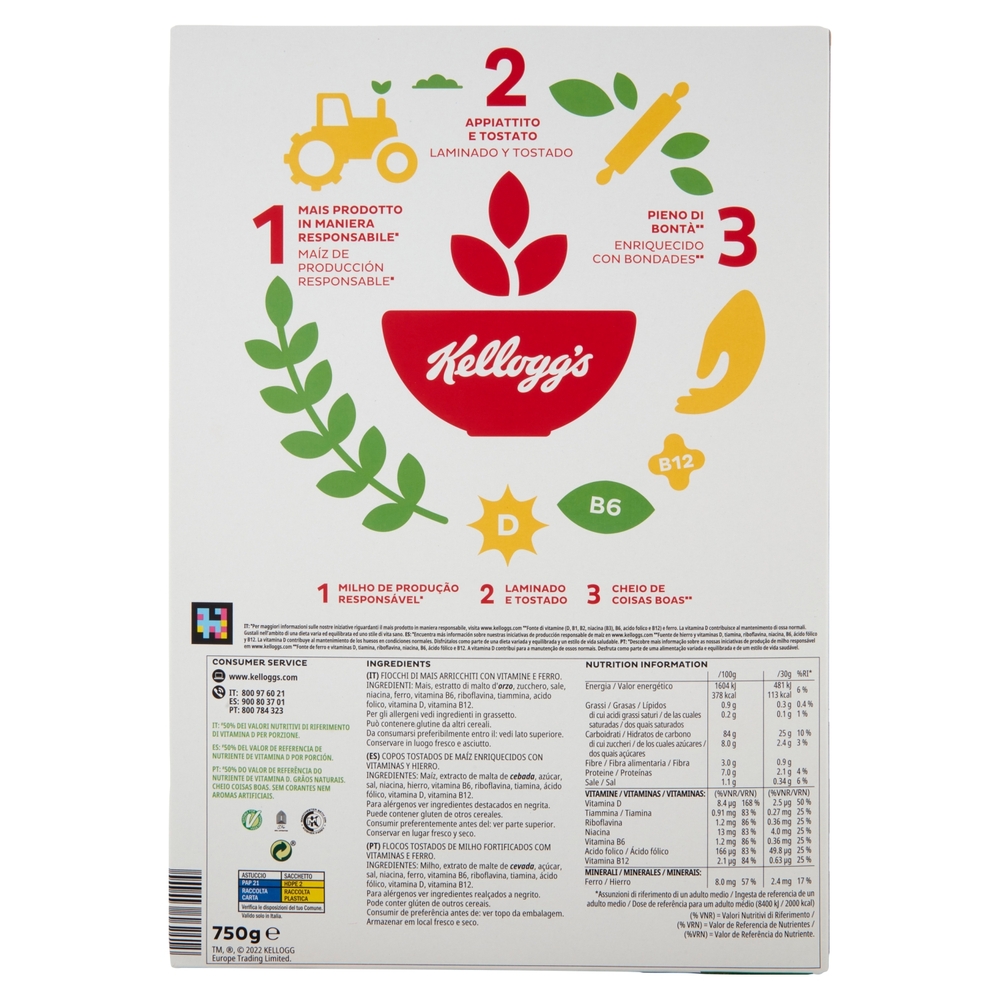 Kellogg's Corn Flakes 750 g