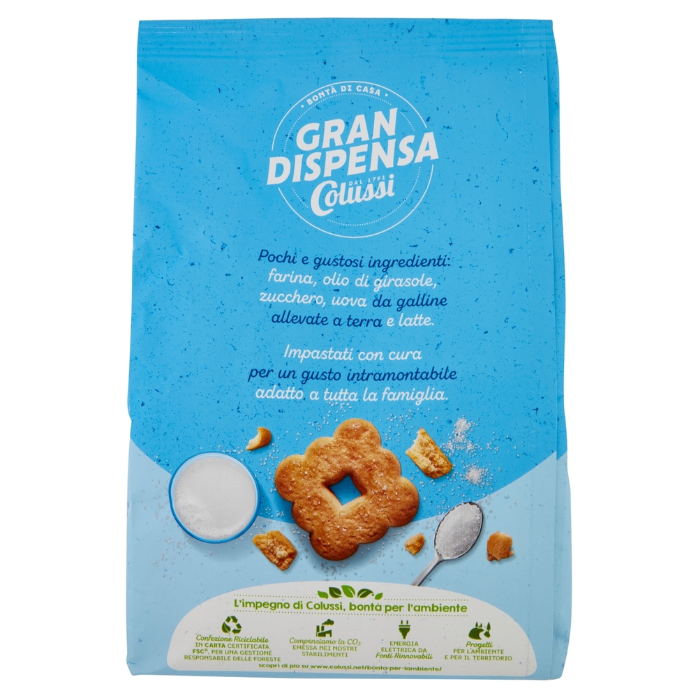 Colussi Gran Dispensa Biscotti con Uova e Latte freschi 600 g