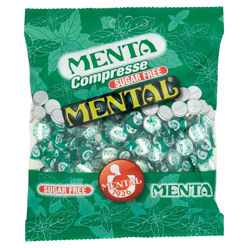 Mental Menta Compresse Sugar Free 75 g