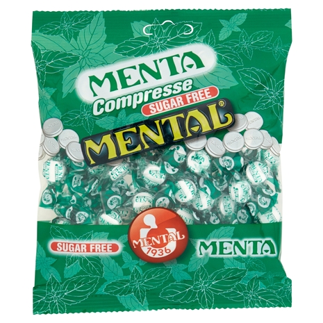Mental Menta Compresse Sugar Free 75 g