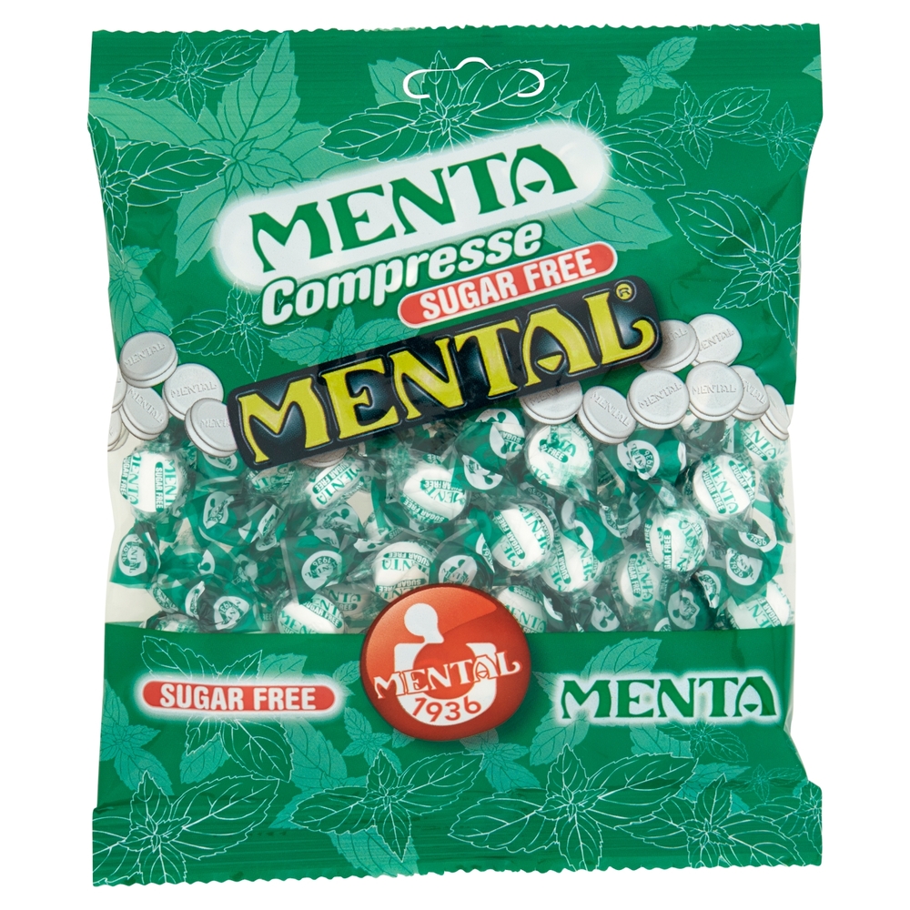 Mental Menta Compresse Sugar Free 75 g