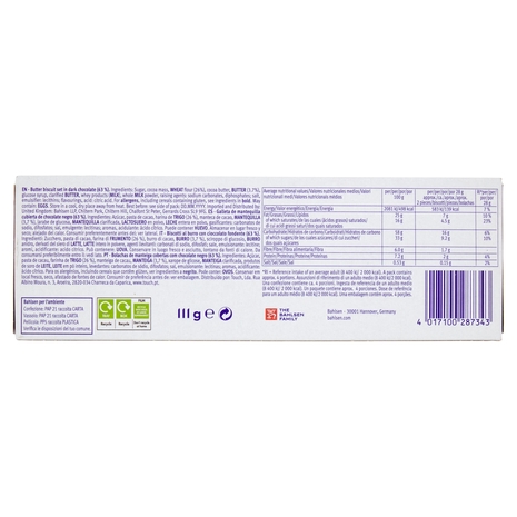 Bahlsen Choco Leibniz Dark 111 g