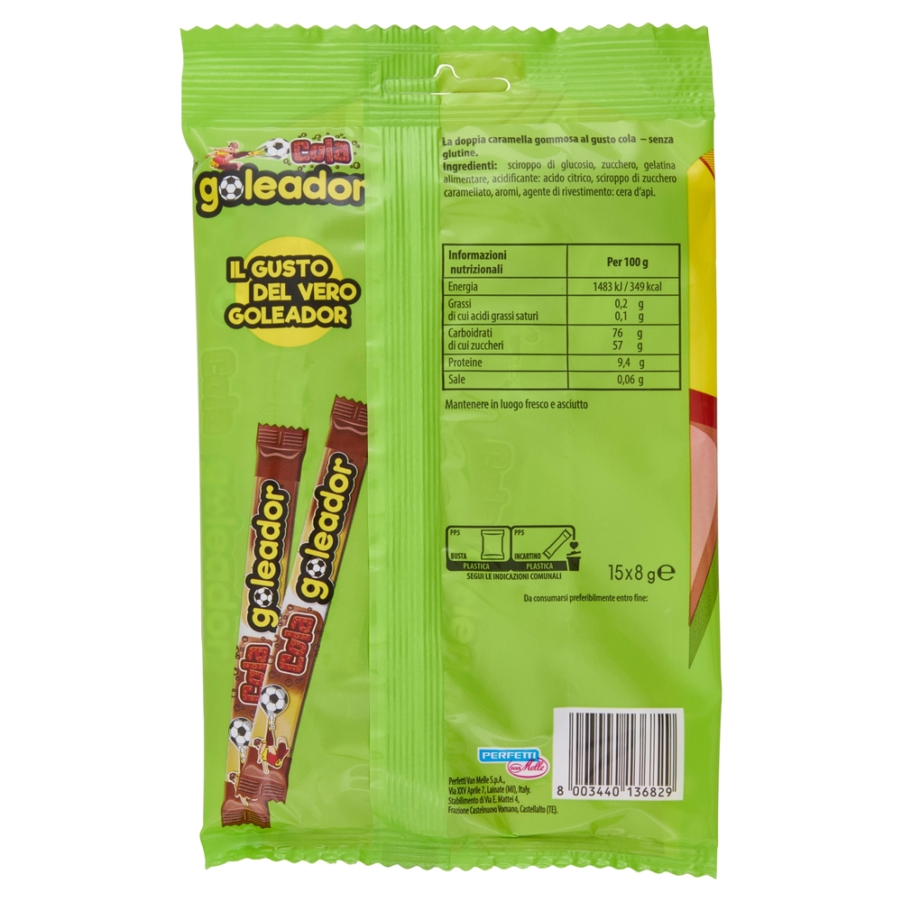 goleador Cola 15 x 8 g