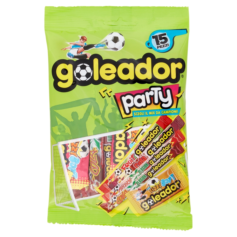 goleador party 15 Pezzi 143 g