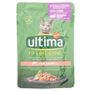 ultima Cat Sterilizzati Fit & Delicious con Salmone in Salsa 85 g