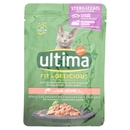 ultima Cat Sterilizzati Fit & Delicious con Salmone in Salsa 85 g