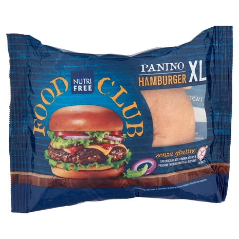 Nutrifree Food Club Panino Hamburger XL senza glutine 100 g