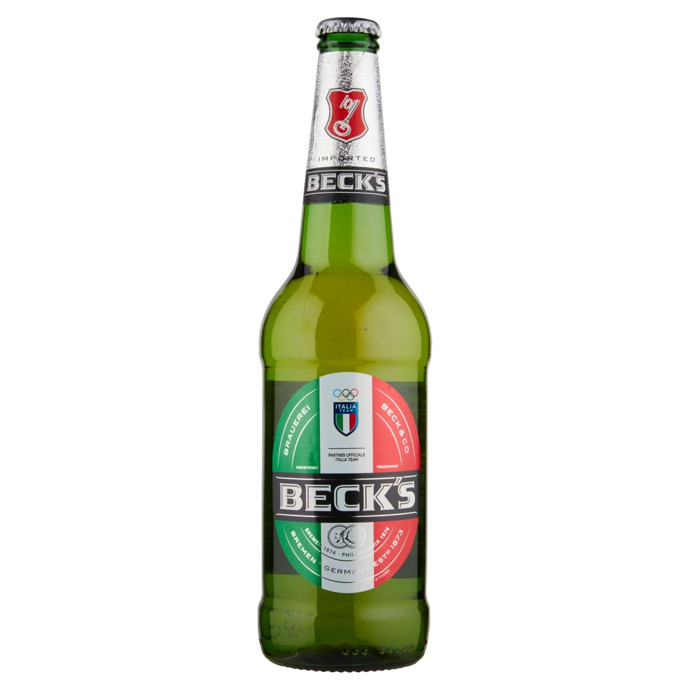BECK'S Birra pilsner tedesca bottiglia 60cl