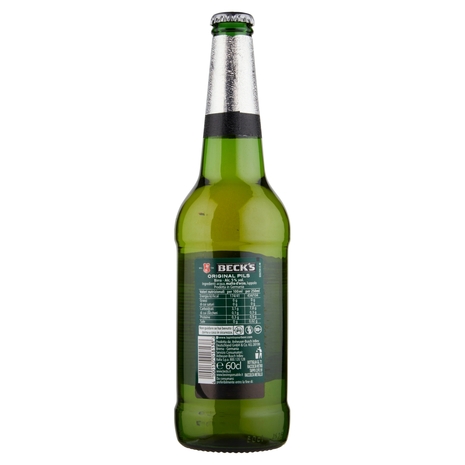 BECK'S Birra pilsner tedesca bottiglia 60cl