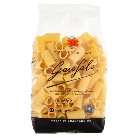 Garofalo Mezze Maniche Rigate 32 Pasta di Gragnano IGP 500 g