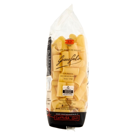 Garofalo Mezze Maniche Rigate 32 Pasta di Gragnano IGP 500 g
