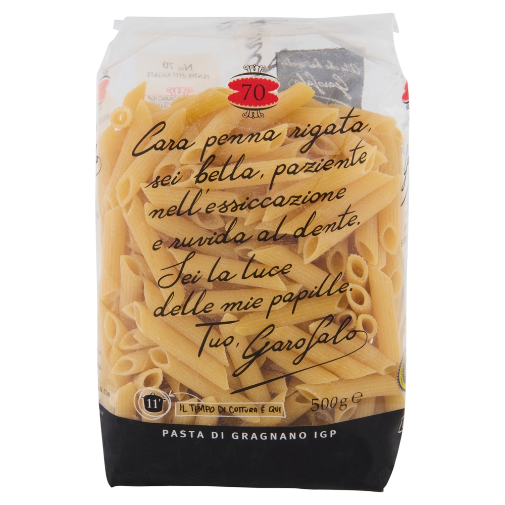 Garofalo Penne Ziti Rigate 70 Pasta di Gragnano IGP 500 g