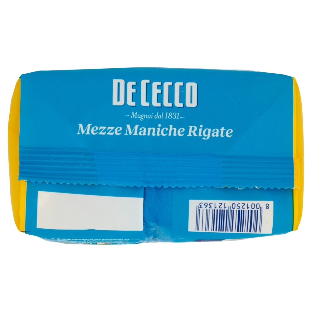 De Cecco Mezze Maniche Rigate n°136 500 g