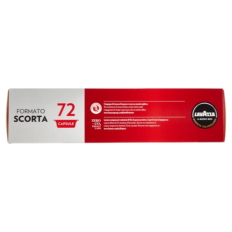 Lavazza A Modo Mio Qualità Rossa 72 capsule 540g