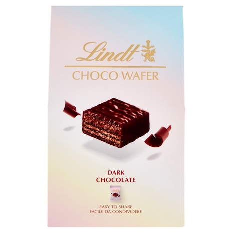 Lindt choco wafer astuccio cioccolato fondente 130 g
