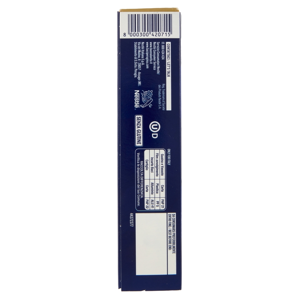 BACI PERUGINA Caffè Cioccolatini Fondenti ripieni al gusto di Caffè scatola 200 g