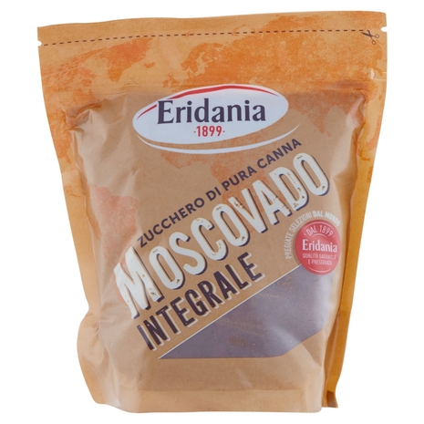 Eridania Zucchero di Pura Canna Moscovado Integrale 500 g