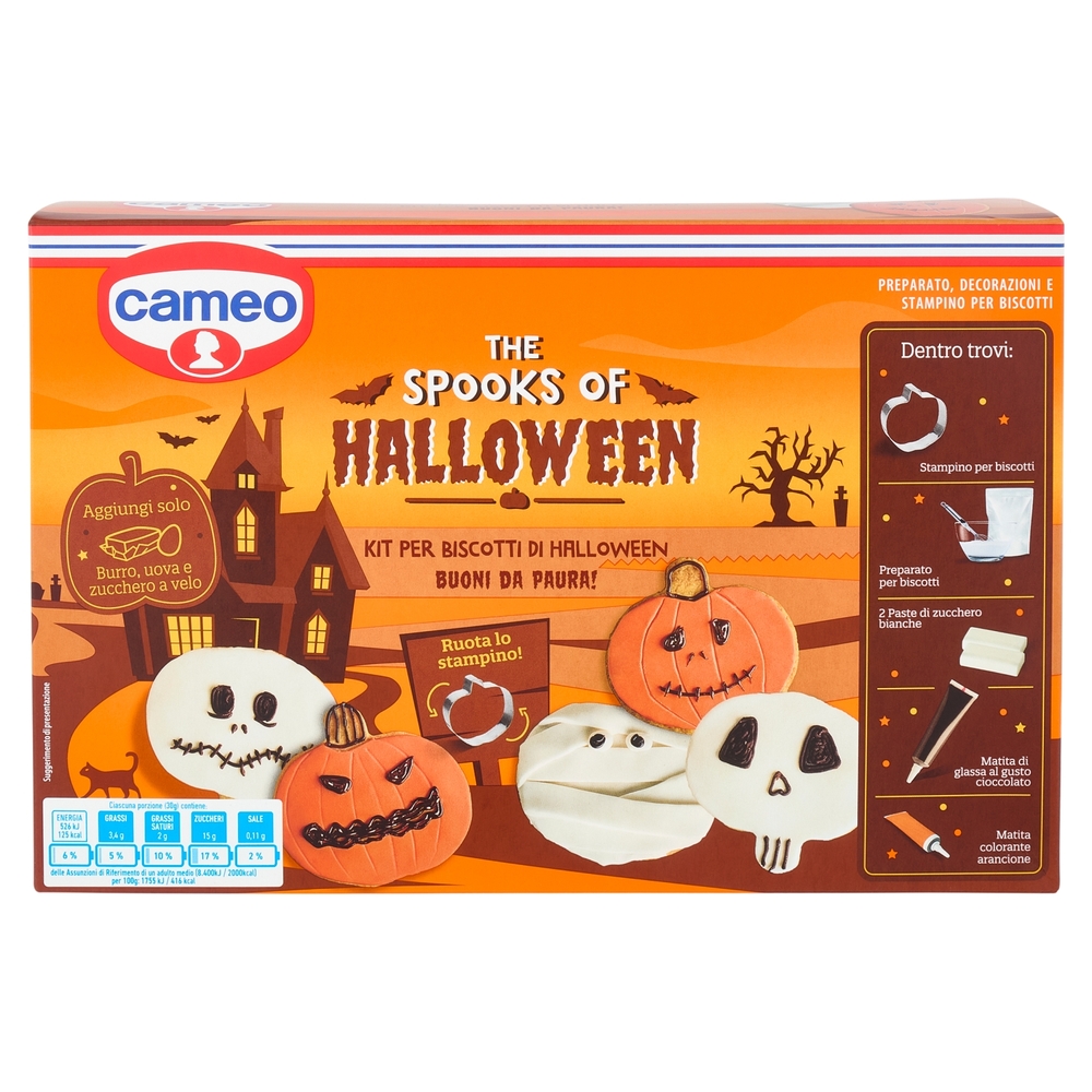 cameo the Spooks of Halloween Kit per Biscotti di Halloween 484 g