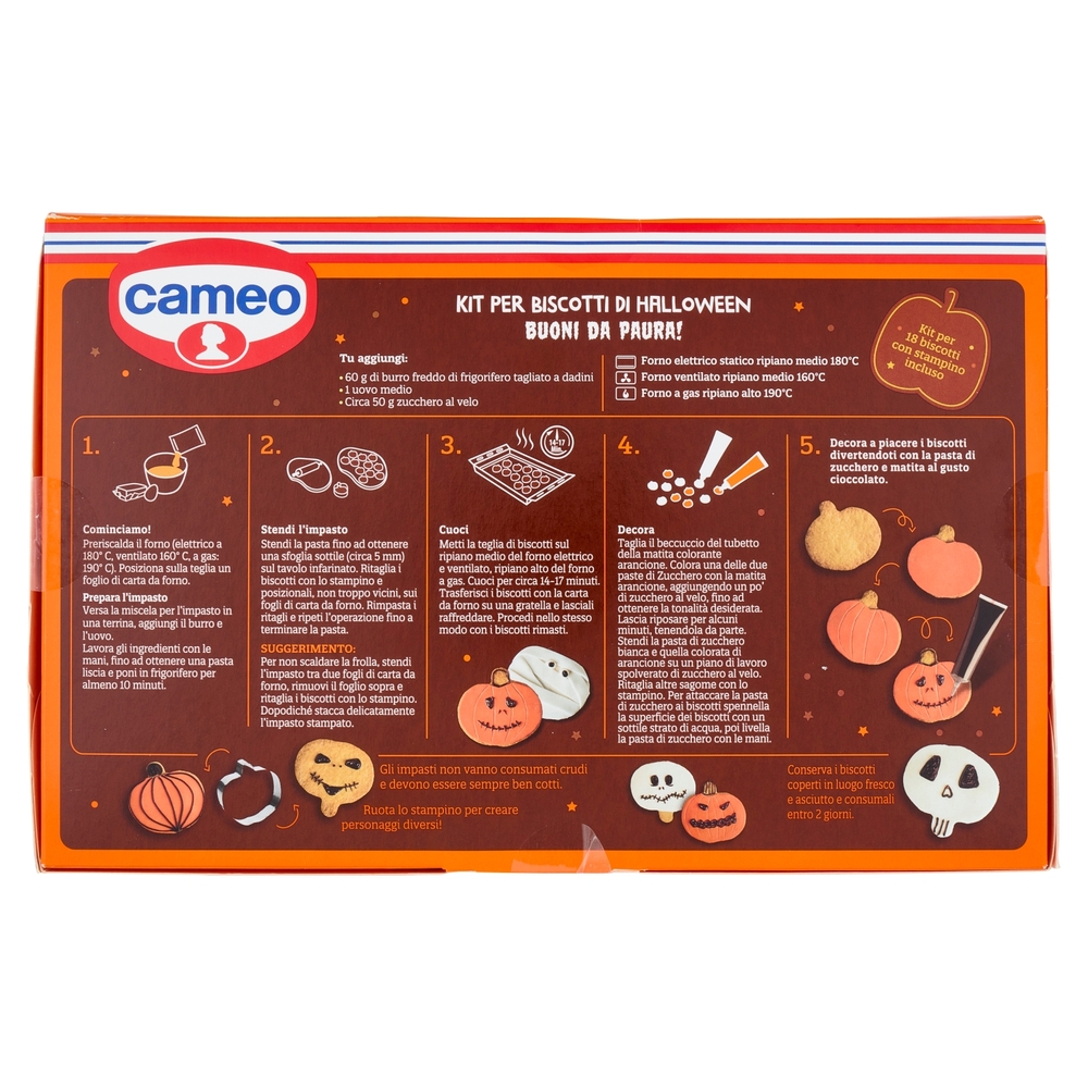 cameo the Spooks of Halloween Kit per Biscotti di Halloween 484 g