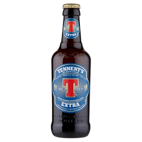 TENNENT'S EXTRA Birra strong scottish lager bottiglia 33cl