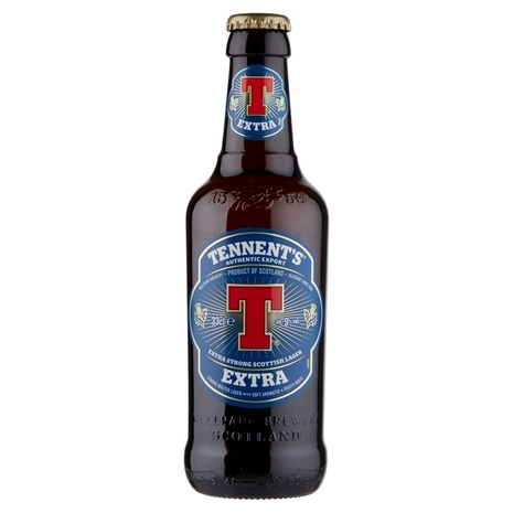 TENNENT'S EXTRA Birra strong scottish lager bottiglia 33cl