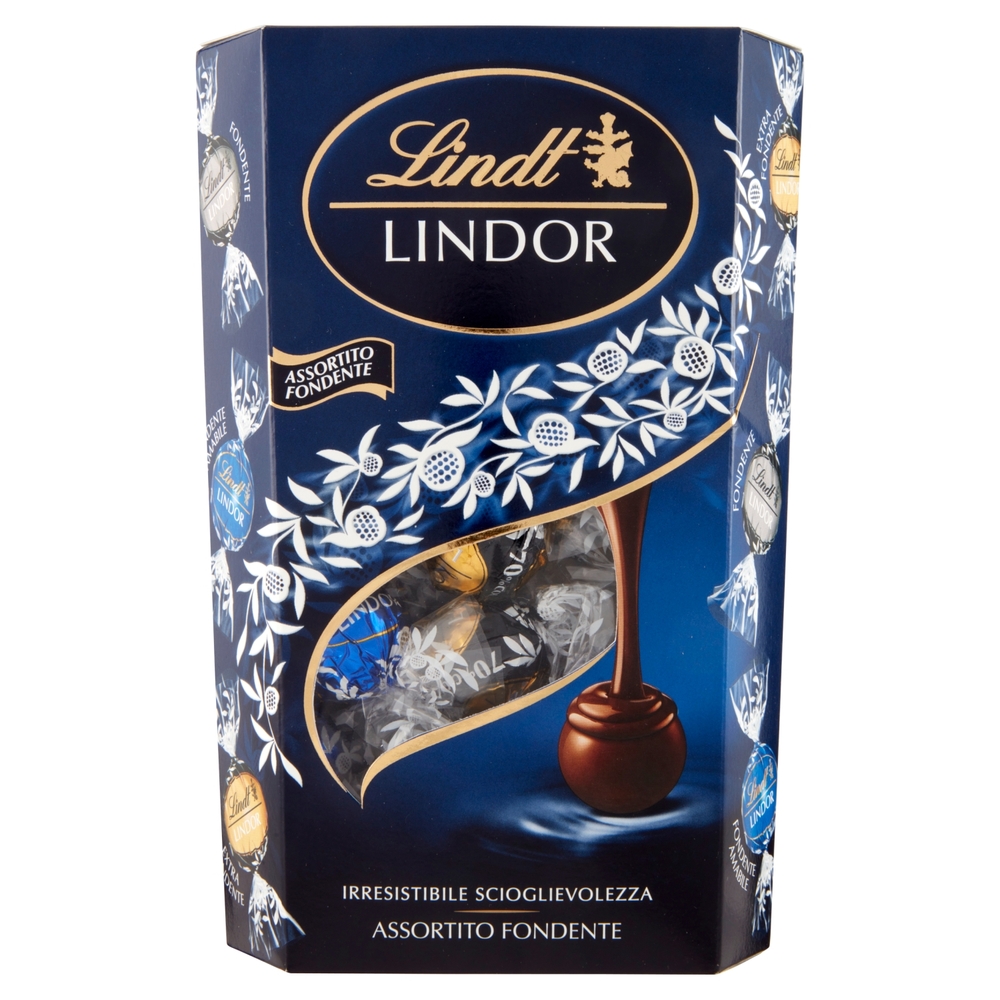 Lindt Cioccolatini Lindor Cioccolatini assortiti Scatola 337 g