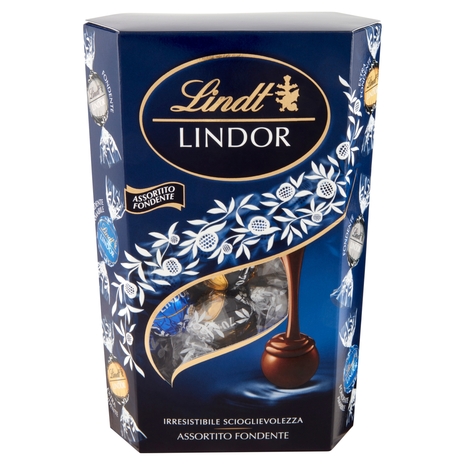 Lindt Cioccolatini Lindor Cioccolatini assortiti Scatola 337 g