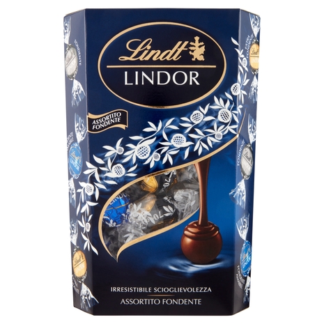 Lindt Cioccolatini Lindor Cioccolatini assortiti Scatola 337 g