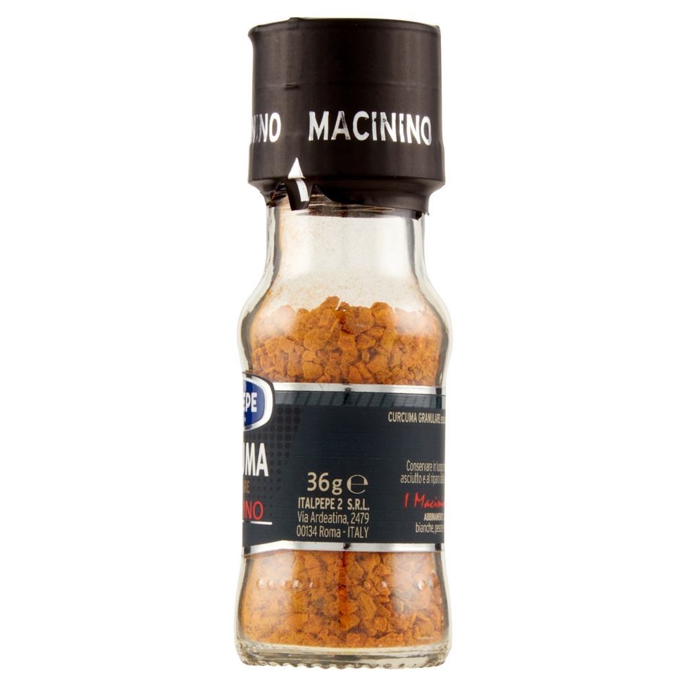 Italpepe Curcuma Granulare Macinino 36 g