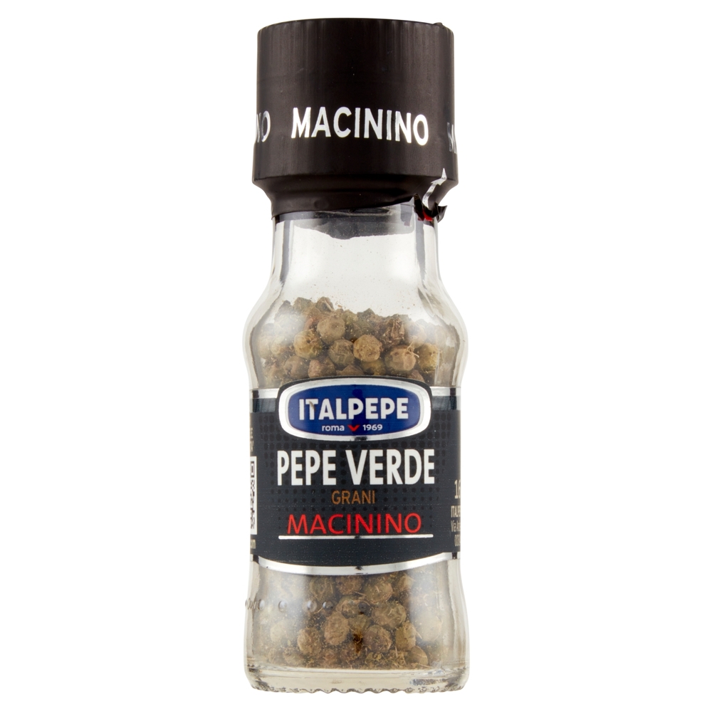 Italpepe Pepe Verde Grani Macinino 16 g