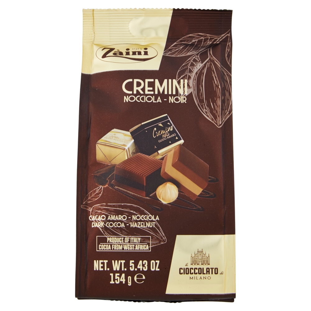 Zàini Cremini Nocciola - Noir 154 g