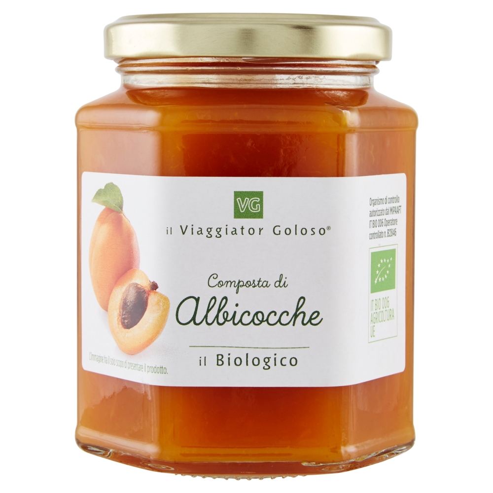 COMPOSTA DI ALBICOCCHE il Viaggiator Goloso il Biologico