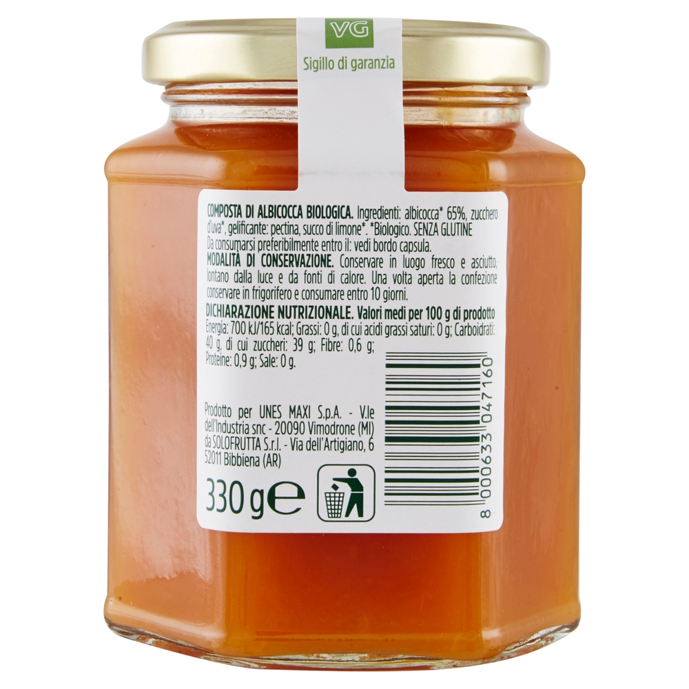 COMPOSTA DI ALBICOCCHE il Viaggiator Goloso il Biologico