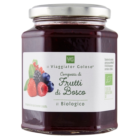 COMPOSTA DI FRUTTI DI BOSCO il Viaggiator Goloso il Biologico