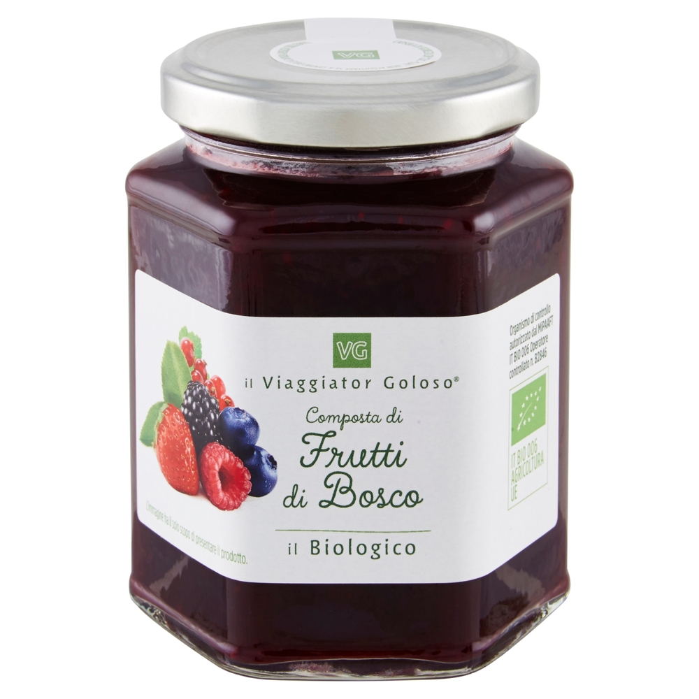 COMPOSTA DI FRUTTI DI BOSCO il Viaggiator Goloso il Biologico