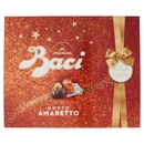 BACI PERUGINA gusto amaretto Cioccolatini Fondenti al gusto di biscotto amaretto, scatola regalo 200