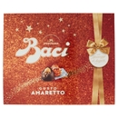BACI PERUGINA gusto amaretto Cioccolatini Fondenti al gusto di biscotto amaretto, scatola regalo 200