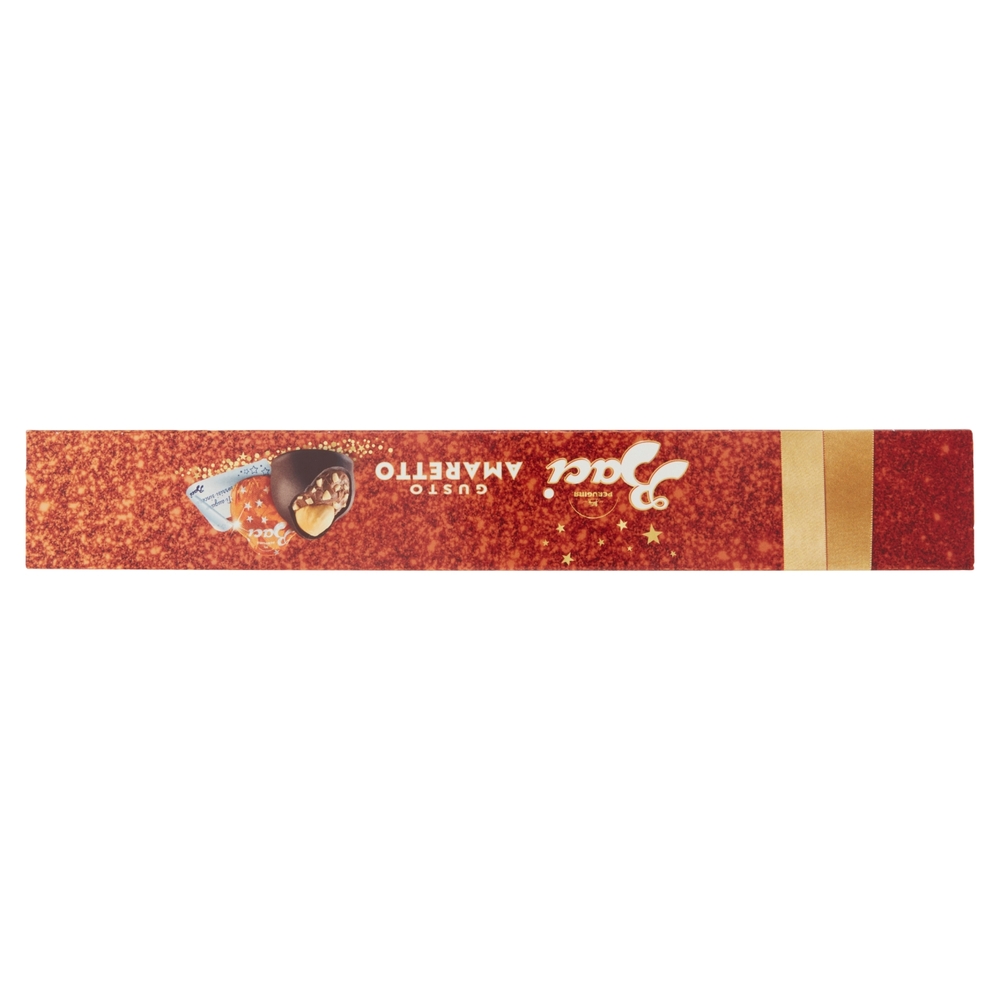 BACI PERUGINA gusto amaretto Cioccolatini Fondenti al gusto di biscotto amaretto, scatola regalo 200