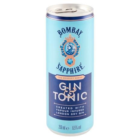 Bombay Sapphire Gin & Tonic 250 ml