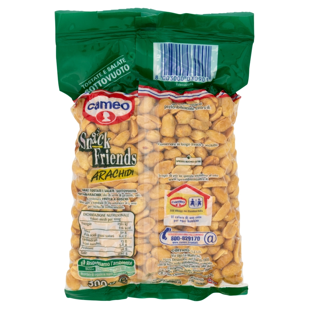 cameo Snack Friends Arachidi 300 g