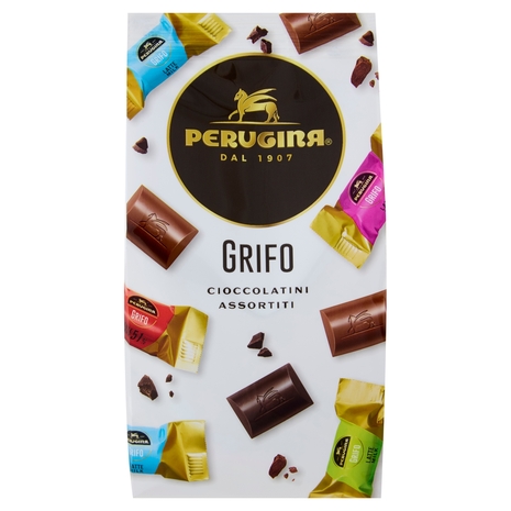 PERUGINA Grifo Assortito Cioccolatini Fondenti e al Latte sacchetto 180 g